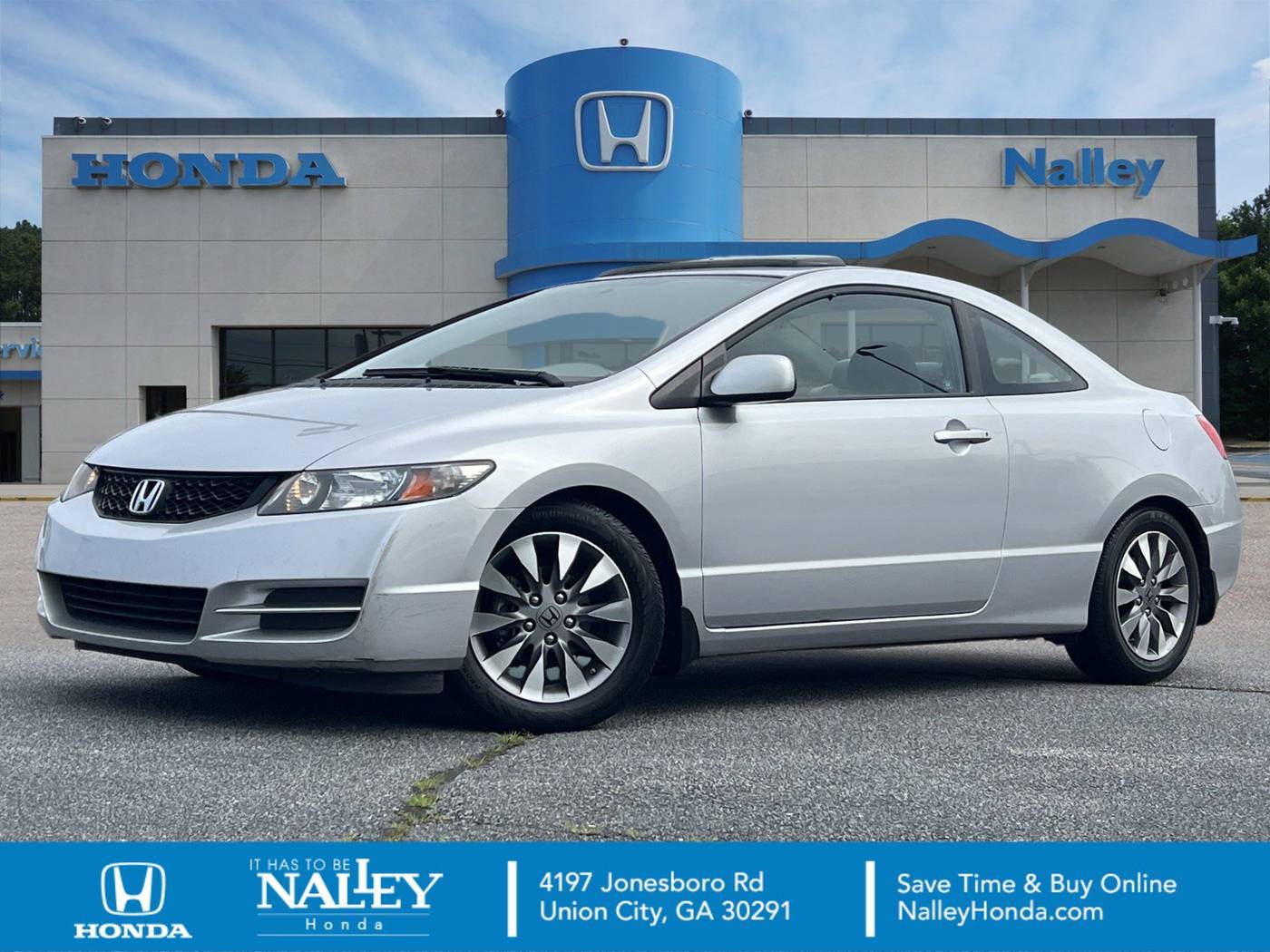 2009 Honda Civic EX — Coupe — 147,603 mi — Union City, GA
