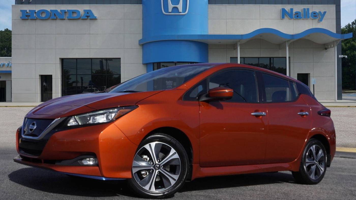 2022 Nissan LEAF SL PLUS — Hatchback — 54,263 mi — Union City, GA