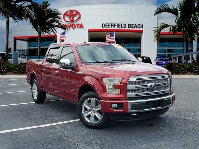 2016 Ford F-150 Platinum — Pickup Truck — 78,431 mi — Deerfield Beach, FL