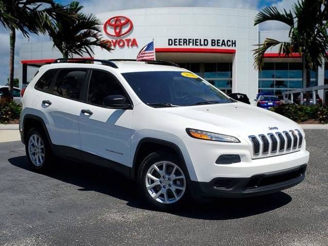 2016 Jeep Cherokee Sport — SUV — 88,939 mi — Deerfield Beach, FL