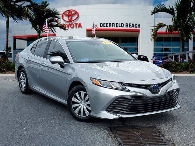 2019 Toyota Camry Hybrid LE — Sedan — 21,619 mi — Deerfield Beach, FL