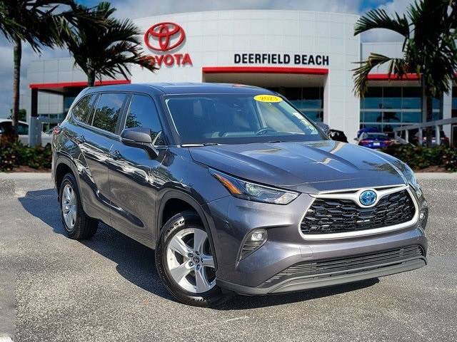 2023 Toyota Highlander Hybrid LE — SUV — 105,634 mi — Deerfield Beach, FL