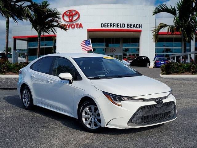 2022 Toyota Corolla LE — Sedan — 37,357 mi — Deerfield Beach, FL