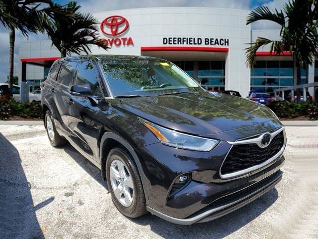 2021 Toyota Highlander LE — SUV — 46,479 mi — Deerfield Beach, FL