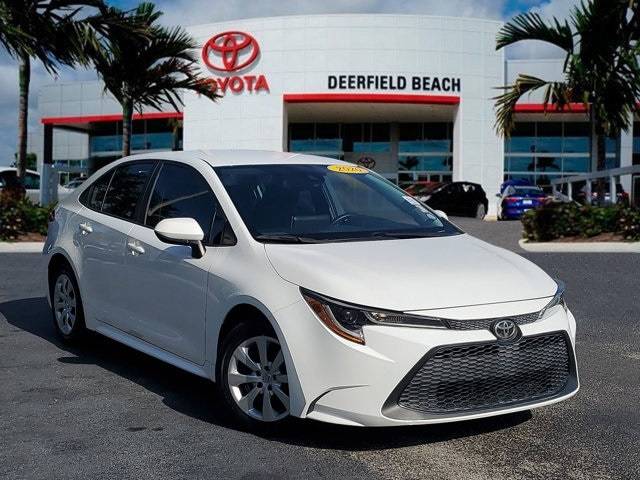 2020 Toyota Corolla LE — Sedan — 27,831 mi — Deerfield Beach, FL