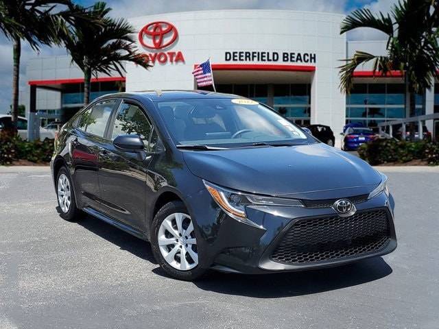 2022 Toyota Corolla LE — Sedan — 36,495 mi — Deerfield Beach, FL