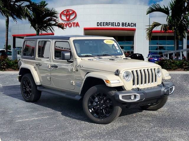 2022 Jeep Wrangler Sahara 4xe — SUV — 22,686 mi — Deerfield Beach, FL