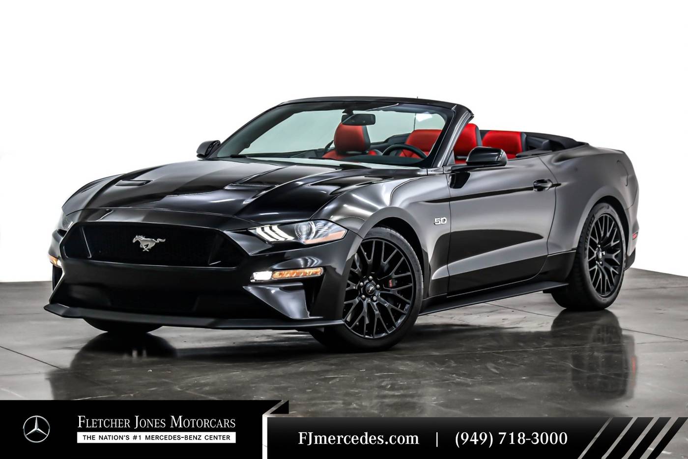 2019 Ford Mustang GT Premium — Convertible — 2,675 mi — Newport Beach, CA
