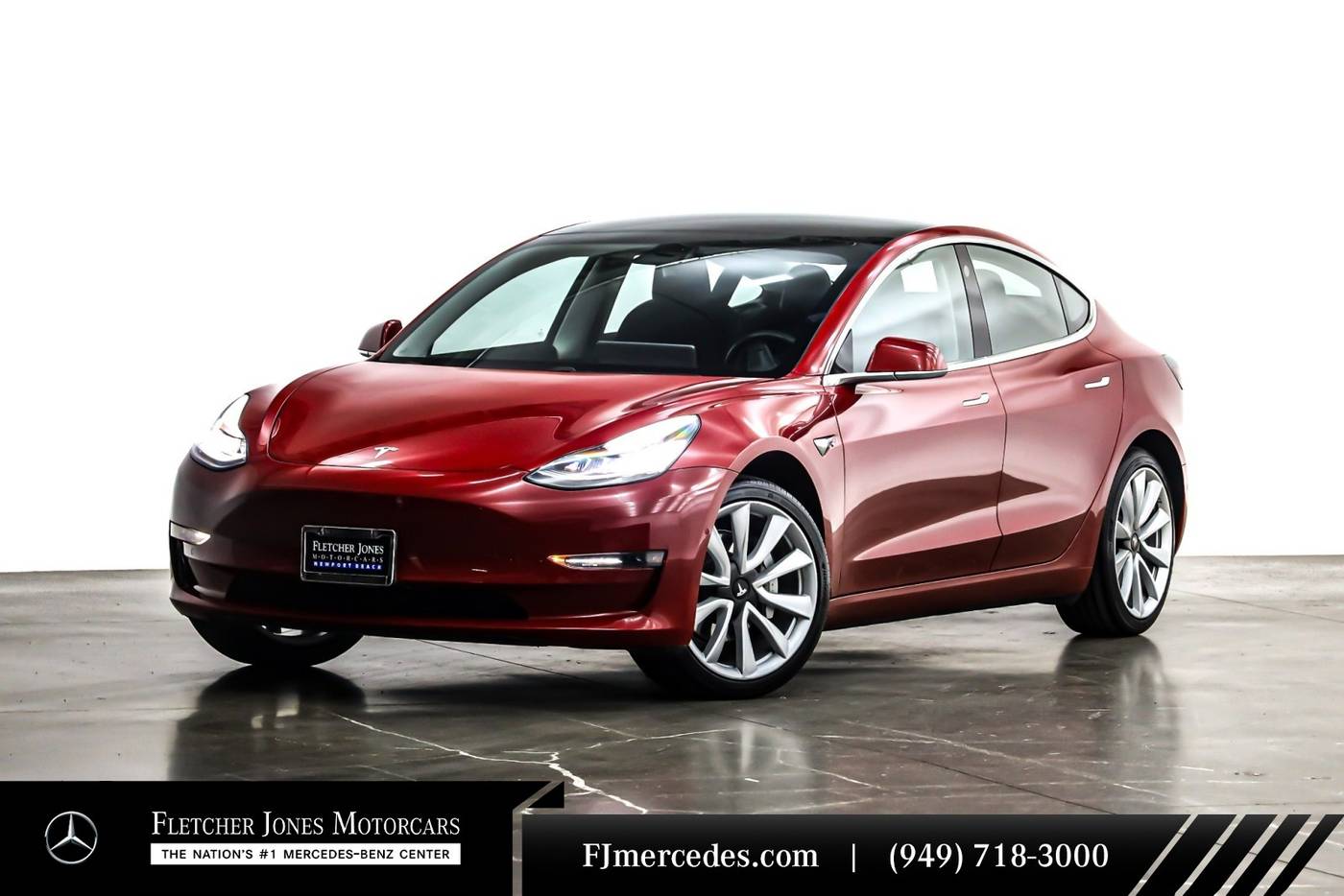 2018 Tesla Model 3 Long Range — Sedan — 47,806 mi — Newport Beach, CA