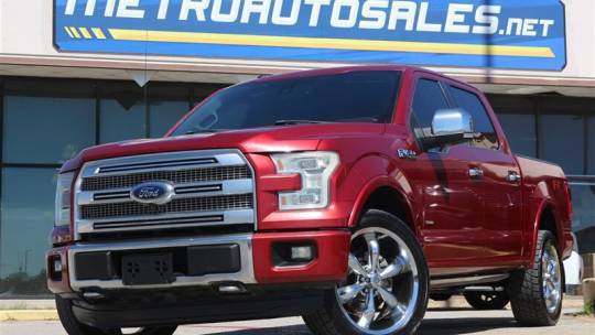 2015 Ford F-150 Platinum — Pickup Truck — 137,636 mi — Arlington, TX