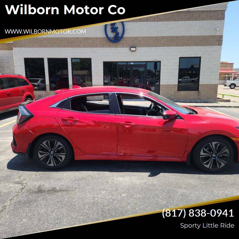 2017 Honda Civic EX — Hatchback — 124,865 mi — Ft Worth, TX