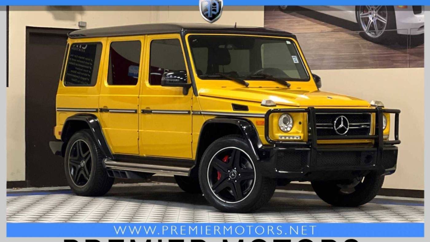 2016 Mercedes-Benz G-Class G 63 AMG — SUV — 34,331 mi — Hayward, CA