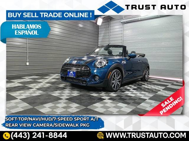 2021 MINI Convertible Cooper S — Convertible — 38,045 mi — Sykesville, MD
