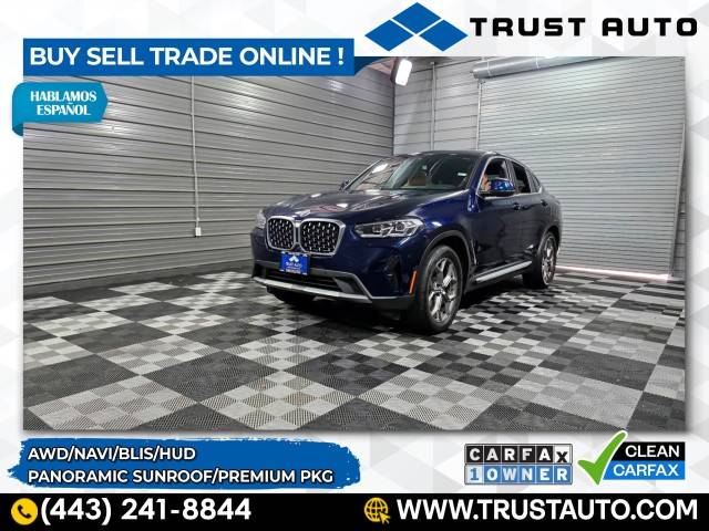 2022 BMW X4 30i — SUV — 20,426 mi — Sykesville, MD