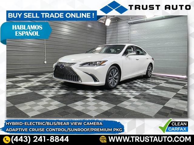 2021 Lexus ES ES 300h — Sedan — 52,107 mi — Sykesville, MD