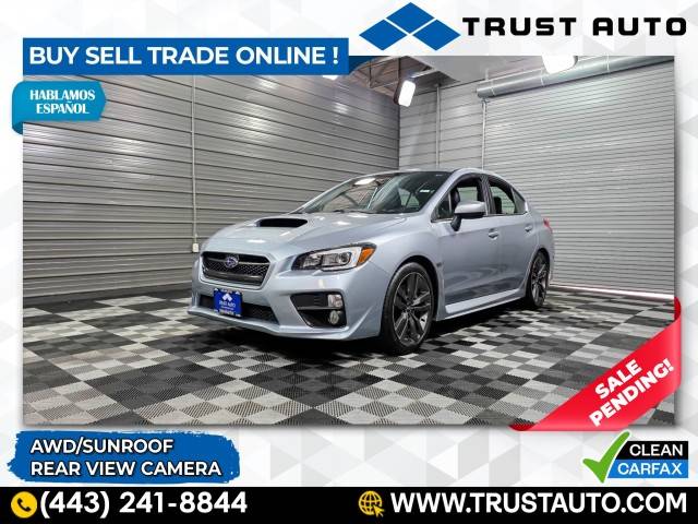 2016 Subaru WRX Limited — Sedan — 45,929 mi — Sykesville, MD