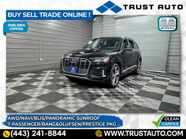2021 Audi Q7 Prestige — SUV — 65,045 mi — Sykesville, MD