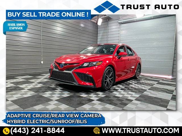 2022 Toyota Camry Hybrid SE — Sedan — 19,182 mi — Sykesville, MD