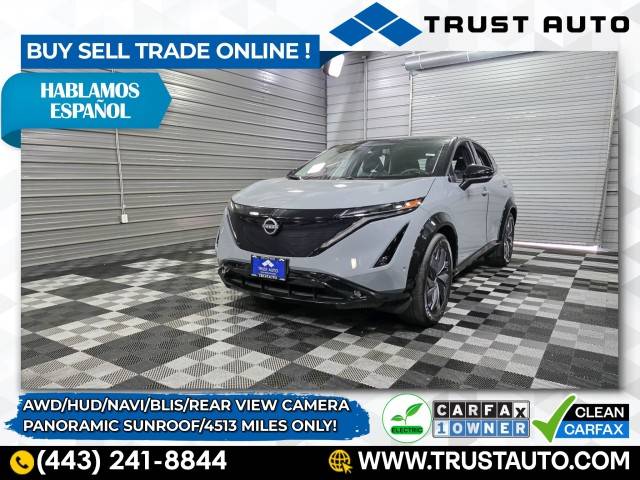2023 Nissan Ariya Platinum+ — SUV — 4,513 mi — Sykesville, MD