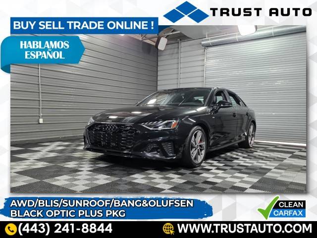 2023 Audi A4 S line Premium Plus — Sedan — 17,320 mi — Sykesville, MD