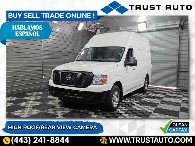 2018 Nissan NV Cargo NV2500 HD SV — Cargo Van — 61,847 mi — Sykesville, MD