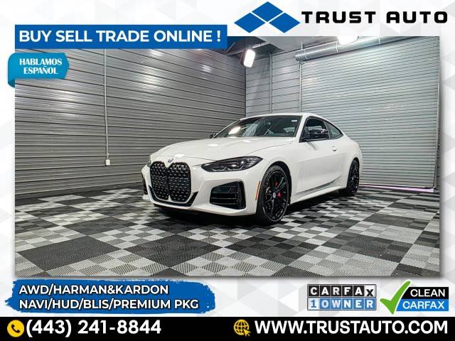 2022 BMW 4 Series M440i — Coupe — 25,783 mi — Sykesville, MD