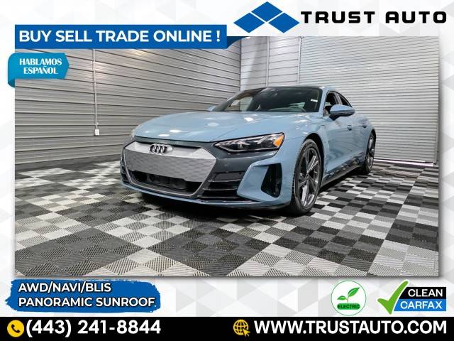 2022 Audi e-tron GT Premium Plus — Sedan — 10,523 mi — Sykesville, MD