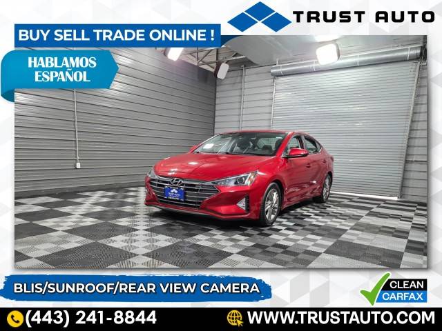 2019 Hyundai Elantra Value Edition — Sedan — 50,022 mi — Sykesville, MD