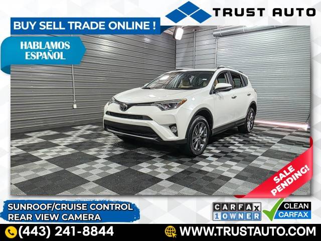 2018 Toyota RAV4 Limited — SUV — 56,567 mi — Sykesville, MD