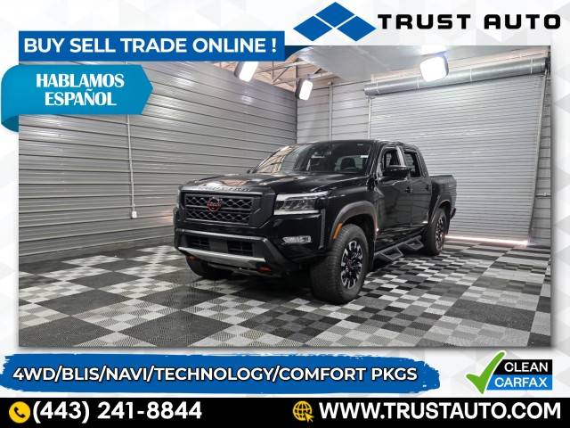 2022 Nissan Frontier PRO-4X — Pickup Truck — 68,511 mi — Sykesville, MD