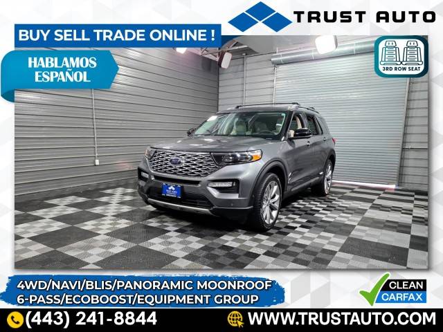 2021 Ford Explorer Platinum — SUV — 37,672 mi — Sykesville, MD