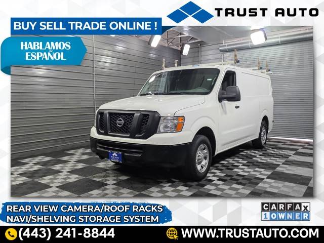 2018 Nissan NV Cargo NV2500 HD SV — Cargo Van — 53,851 mi — Sykesville, MD