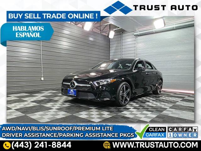 2022 Mercedes-Benz A-Class A 220 — Sedan — 521 mi — Sykesville, MD