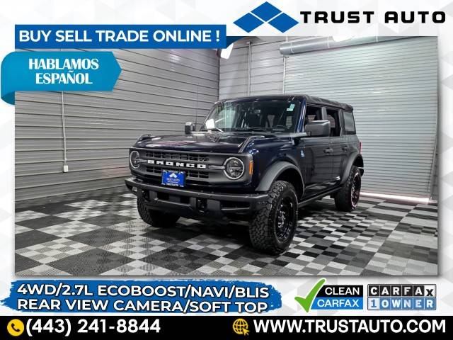 2021 Ford Bronco Black Diamond — SUV — 14,296 mi — Sykesville, MD