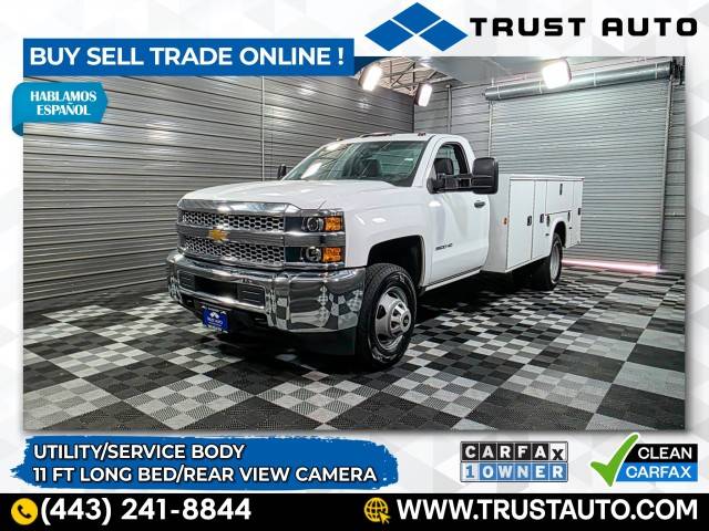 2019 Chevrolet Silverado 3500HD Chassis Cab WT — Chassis Cab Truck — 24,547 mi — Sykesville, MD