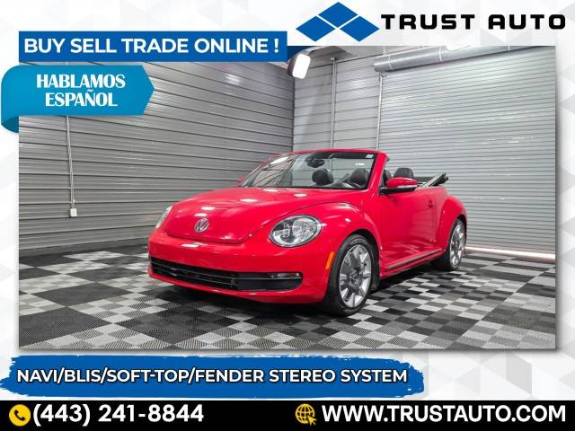 2016 Volkswagen Beetle 1.8T SEL — Convertible — 76,558 mi — Sykesville, MD