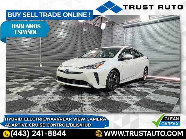 2019 Toyota Prius Limited — Hatchback — 37,306 mi — Sykesville, MD