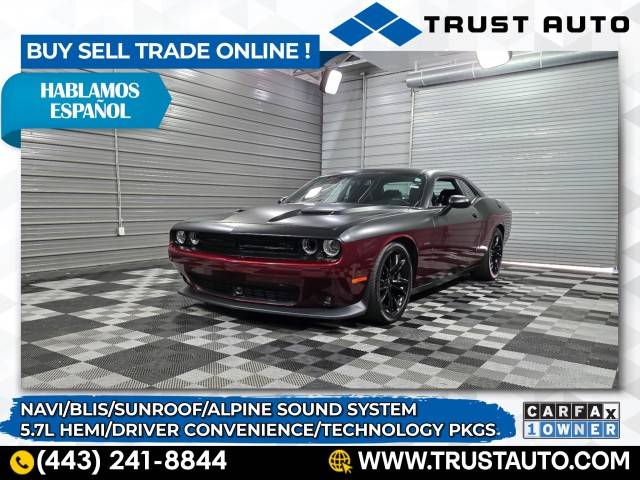 2018 Dodge Challenger R/T Plus — Coupe — 41,402 mi — Sykesville, MD
