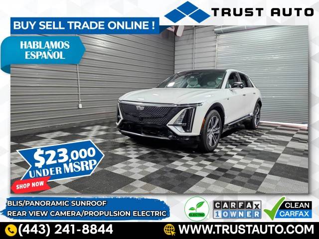 2024 Cadillac LYRIQ Luxury — SUV — 3,138 mi — Sykesville, MD
