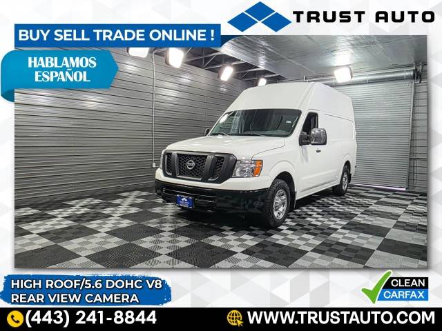 2019 Nissan NV Cargo NV2500 HD SV — Cargo Van — 73,442 mi — Sykesville, MD