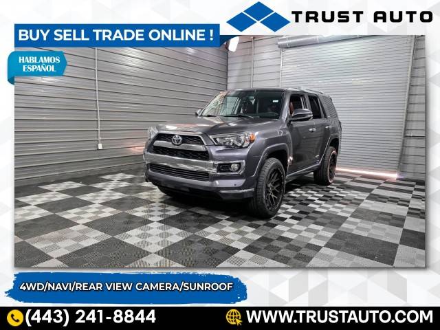 2017 Toyota 4Runner Limited — SUV — 68,439 mi — Sykesville, MD