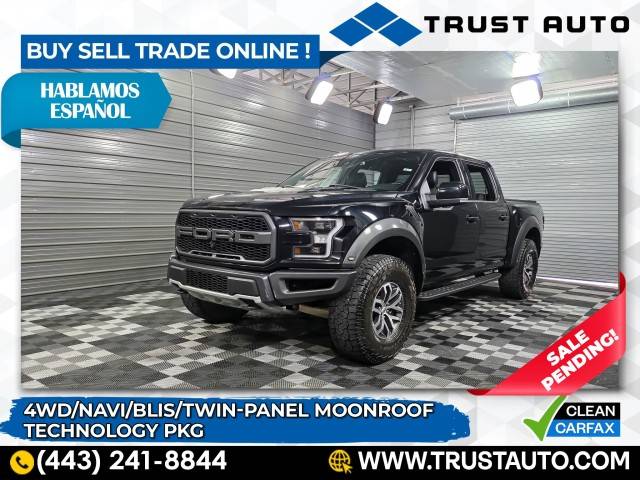2018 Ford F-150 Raptor — Pickup Truck — 69,792 mi — Sykesville, MD