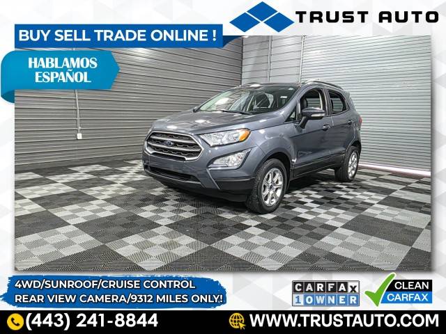 2019 Ford EcoSport SE — SUV — 9,312 mi — Sykesville, MD