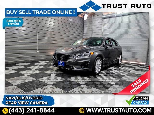 2020 Ford Fusion Hybrid SEL — Sedan — 46,264 mi — Sykesville, MD