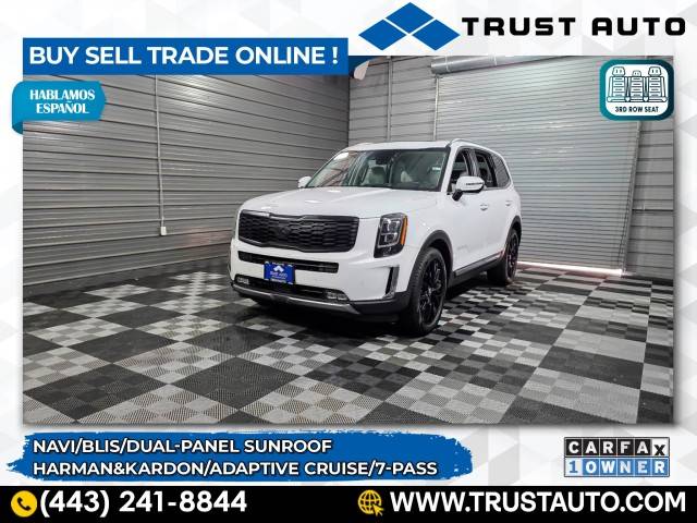 2021 Kia Telluride SX — SUV — 54,337 mi — Sykesville, MD