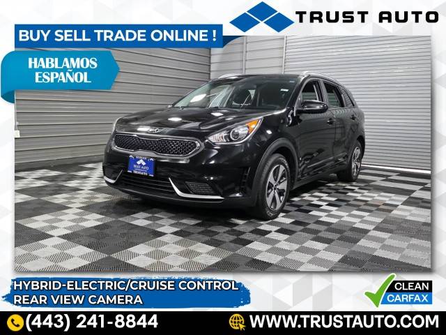 2017 Kia Niro Hybrid LX — SUV — 54,722 mi — Sykesville, MD