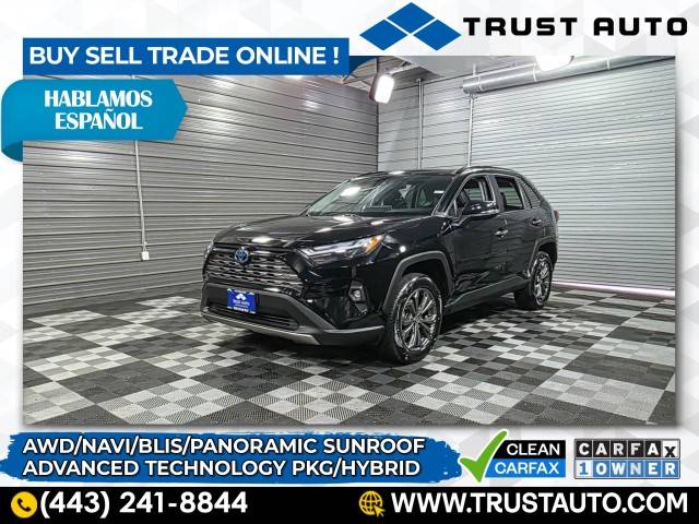 2022 Toyota RAV4 Hybrid Limited — SUV — 40,567 mi — Sykesville, MD