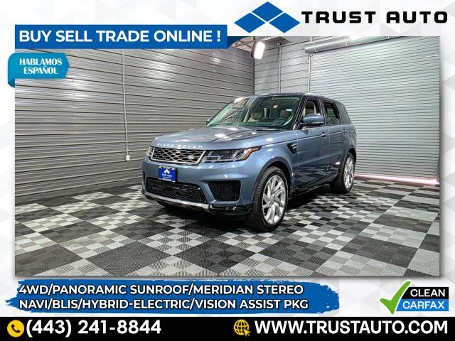 2020 Land Rover Range Rover Sport HSE — SUV — 34,884 mi — Sykesville, MD