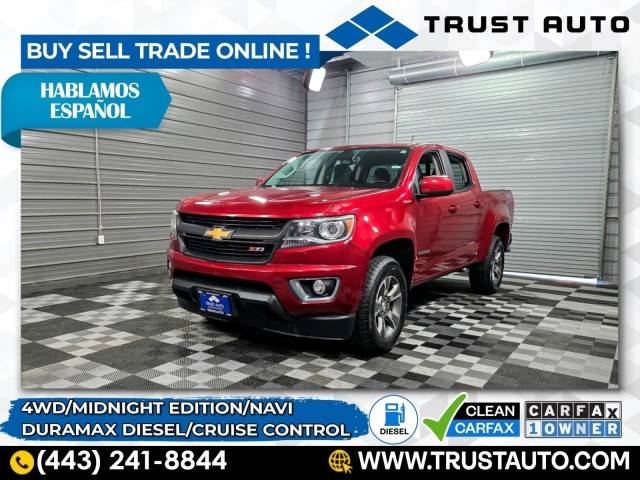 2017 Chevrolet Colorado Z71 — Pickup Truck — 107,173 mi — Sykesville, MD