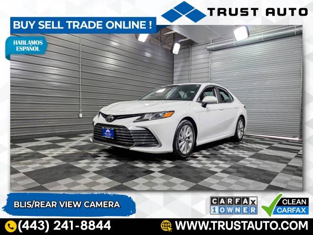 2022 Toyota Camry LE — Sedan — 46,645 mi — Sykesville, MD
